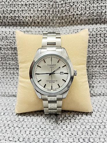 casio illuminator: Классические часы часы, Tissot, Серебро, Швейцария, Водонепроницаемые, Мужские, Новый — 2