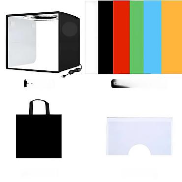 irshad electronics: Mövzu foto çəkilişi üçün fotoboks, 40x40x40 sm Xüsusiyyətlər Brend — 4