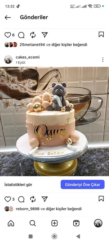 Tortlar: Xüsusi dizayn tortlar – fərdi sifarişlə hazırlanır - Tematik — 10