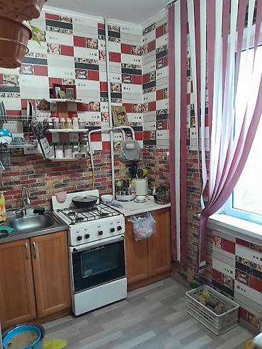 чон арыке: 1 бөлмө, 36 м², 105-серия, 2 кабат, Косметикалык оңдоо — 2