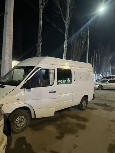 двухместный спринтер: Mercedes-Benz Sprinter: 2000 г., 2.2 л, Механика, Дизель, Бус