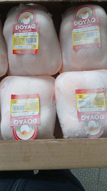 İçkilər: Məhsul: DOYAQ markalı toyuq məhsulları (dondurulmuş) - Növ: Bütöv