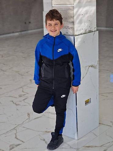 Komplet trenerke: Nike dečija trenerka za dečake pamuk NOVO Novo Veličine 8 10 12 14 — 2