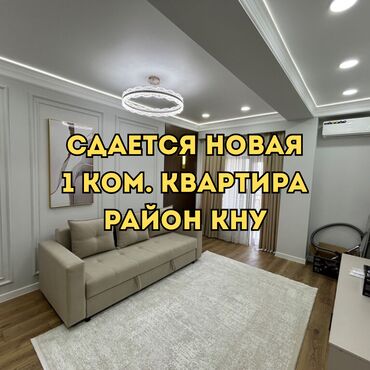 сдается квартира в канте: 1 комната, Агентство недвижимости, Без подселения, С мебелью полностью