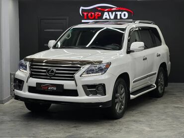 ош машин: Lexus LX: 2013 г., 5.7 л, Автомат, Газ, Жол тандабас