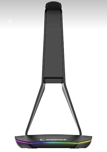 Настольные ПК и комплектующие: Rampage Tower T14 White Headset Stand Rampage qulaqlıq dayağı – — 2