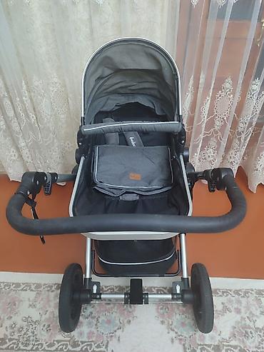 maxi cosi: Uşaq arabası – Babacoo markası, 3 təkərli ön dönər blok və iri arxa — 6