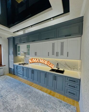 Mətbəx mebeli: METBEX MODELERİ İSDENİLEN RƏNG SECİMİ İLE ELDE EDE BİLERSİZ TELESİN — 13