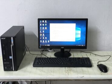 компьютер бу: Компьютер, ОЗУ 8 ГБ, Для работы, учебы, Б/у, HDD