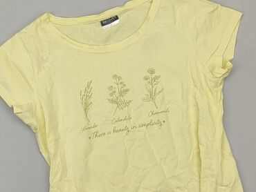 t shirty żółty damskie: T-shirt, Beloved, L (EU 40), condition - Fair