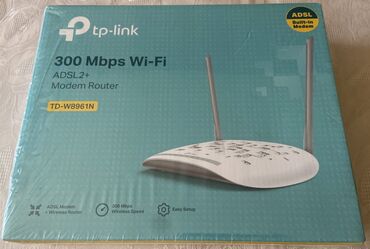 Modemlər və şəbəkə avadanlıqları: TP-Link 
Modem ADSL 2 eded 
1 ededi 25 Azn yeni 
1 ededi 10 Azn