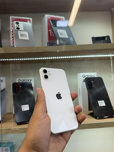 IPhone 11, 64 GB, Ağ, Face ID