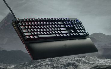 Клавиатуры: Клавиатура, Razer, Механическая, Проводное подключение, Размер: 100% — 4