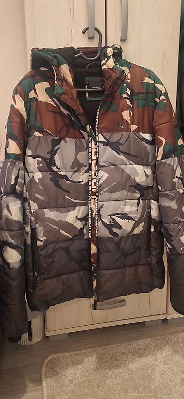 waikiki dukserice muske: Muška zimska jakna Superdry – kamuflažni print - Debelo, prošiveno — 1
