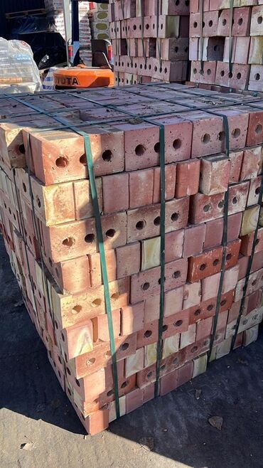 кам кирпич алам: Пустотелый, дырчатый, Жженый кирпич, Одинарный, 250×120×65