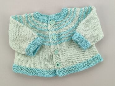 sweterek blekitny: Cardigan, Newborn baby, condition - Very good