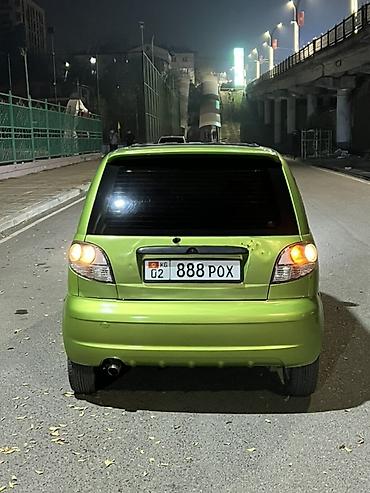 мини электромобиль ош цена: Daewoo Matiz: 2002 г., 0.8 л, Механика, Бензин, Хэтчбэк — 4