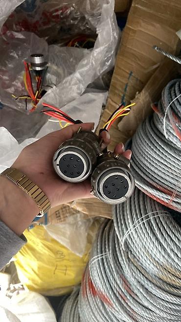 обж: Силовые круглые многоконтактные разъёмы с кабелем - Тип — 2