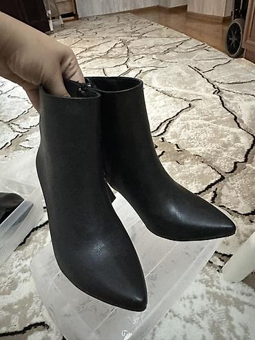 qadın bot: Ölçü: 35, rəng - Qara, Yeni — 2