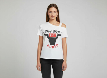 givenchy t shirty z dziurami: Shein, T-shirt damski, rozmiar S