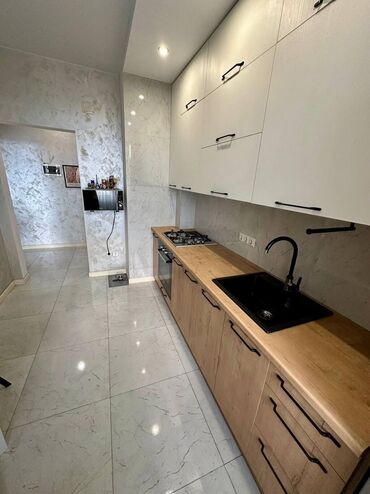 квартира берилет аламедин базар: 1 комната, 38 м², Элитка, 12 этаж, Дизайнерский ремонт