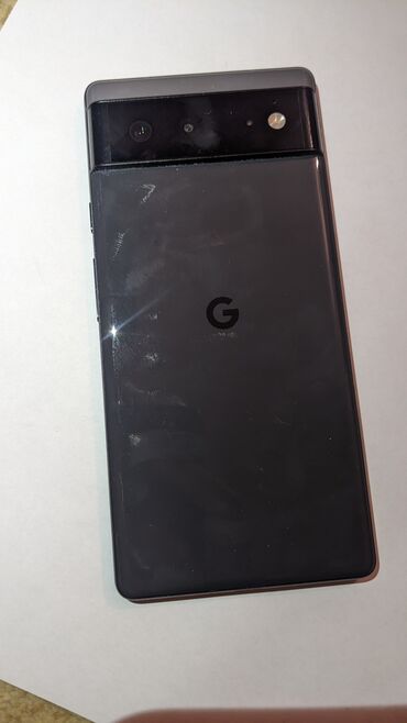 android 4 1 2: Google Pixel 6, Б/у, 128 ГБ, цвет - Черный, 1 SIM, eSIM