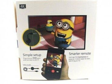 Aksesoari za TV i video: Chromecast tv smart box hdmi. Chromecast pretvara vaš tv u pametan — 10