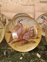 Şəkillər, tablolar: Franklin porzellan pannolar,24 sm,sertifikatlı — 3