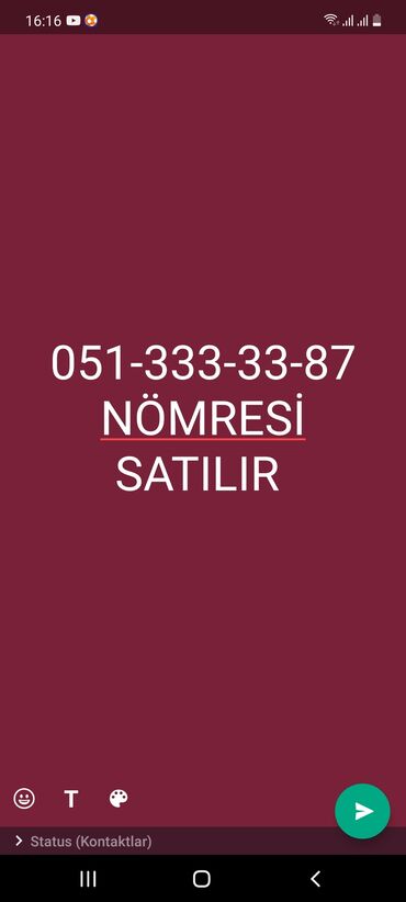 korporativ nomre in Azərbaycan | SİM-KARTLAR: Satış üzrə menecerlər