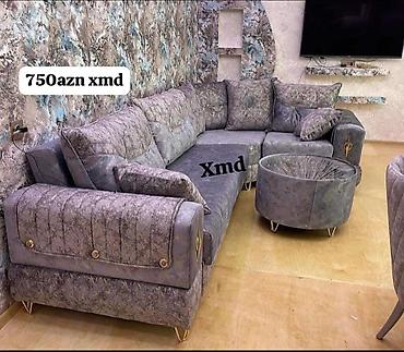puf kreslo: Yeni, Künc divan, Divan, Bazalı, Açılan — 1