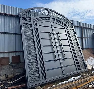 Откатные ворота: Металлические ворота любых размеров на заказ 🔒 Защитите свой дом — 12