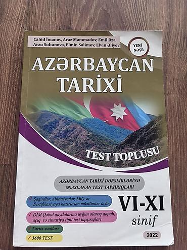 Книги и журналы: Məhsul: Dərs kitabları dəsti 1) Azərbaycan tarixi – 6-cı sinif üçün — 6