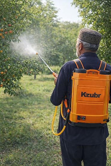 Rəngsaz alətləri: Kzubr KBS-16L akkumulyatorlu çiyin tipli püskürdücü - Həcm: 16 litr - — 2