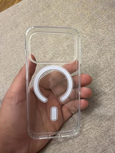 varta akumulator: IPhone 17 Pro şəffaf MagSafe kabro — 30 AZN 📦 Qutusu var ✨ Heç — 2