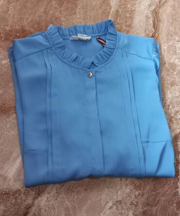 čipkaste bluze: Lindex, L (EU 40), Single-colored