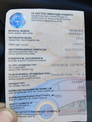 Subaru: Subaru Impreza: 2022 г., Автомат, Бензин, Универсал — 9