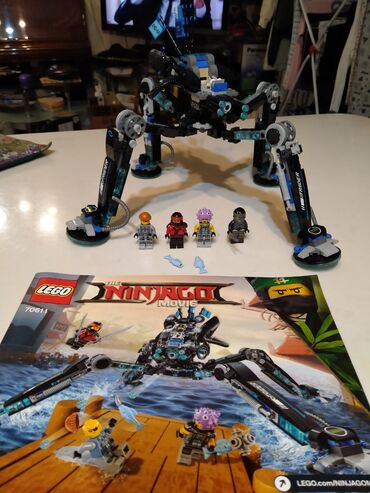 акула игрушка: Lego Ninjago 70611 оригинал!! Лего Ниндзяго водяной робот Патрулируй