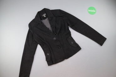 Піджаки: Піджак XS, стан - Хороший, візерунок - Однотонний, колір - Чорний