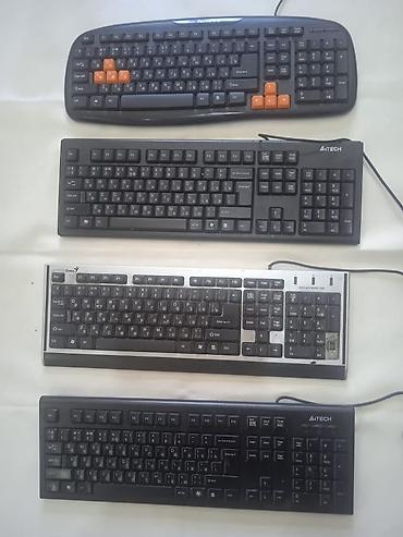 logitech mx master: Клавиатура, A4Tech, Мембранная, Проводное подключение, Размер: 100% — 1
