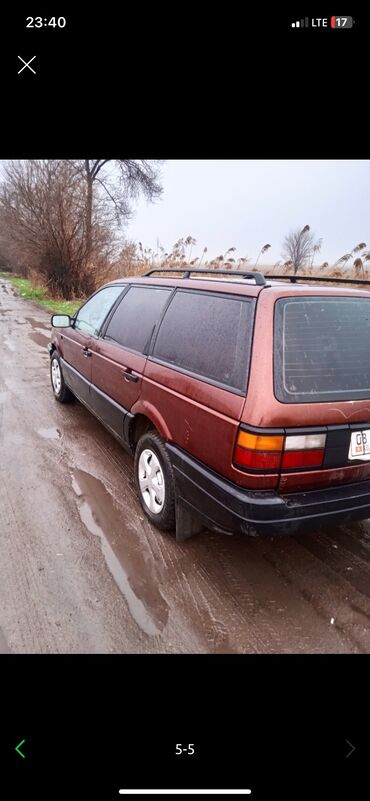 капот б3: Volkswagen Passat: 1991 г., 1.8 л, Механика, Бензин, Универсал