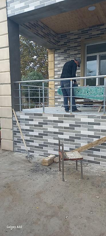 balkonlar: Balkon məhəccəri, Paslanmaz polad — 1