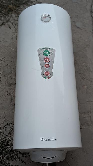 Накопительный водонагреватель Объем бака: 100 л, Ariston, Электрический, Регулятор температуры, Эмалированная сталь, Б/у