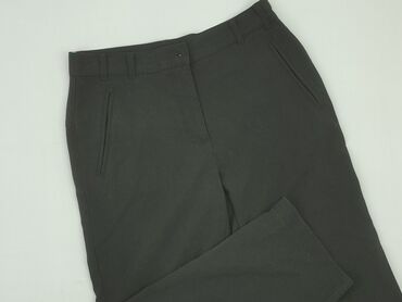 spodnie damskie joggery moro bojówki wysoki stan: Material trousers, M (EU 38), condition - Good