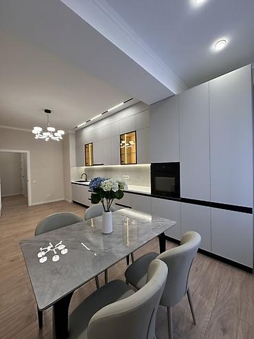 жк капитал: 2 комнаты, 85 м², Асанбай мкр Элитка, 7 этаж, Дизайнерский ремонт — 4
