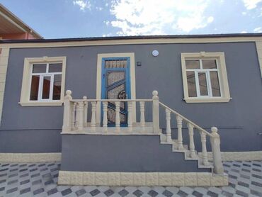 kupçalı həyət evi: 2 otaqlı, 36 kv. m, Yeni təmirli