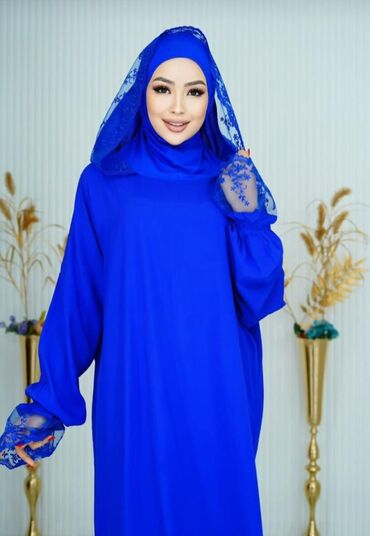 штапель таджикские платья: Повседневное платье, Длинная модель, Штапель, Оверсайз