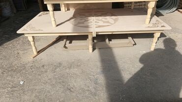 Национальные кыргызские столы: Национальный кыргызский стол, Складной, Дерево — 15