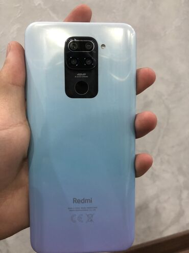 Redmi: Redmi, Redmi Note 9, Б/у, 64 ГБ, цвет - Голубой, 2 SIM