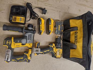 Дом и сад: Набор аккумуляторного инструмента DeWalt XR 20V (безщёточный) Состав — 1