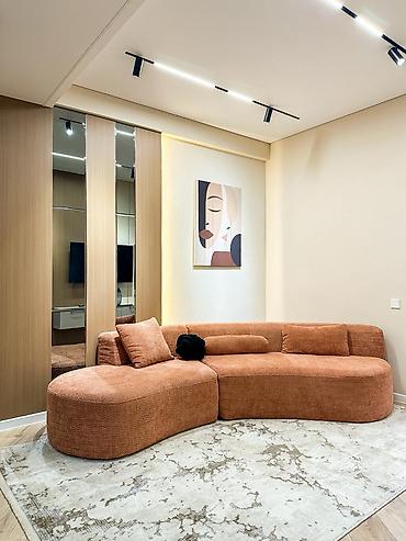 real sight: 2 комнаты, 53 м², Кок-Жар ж/м Элитка, 6 этаж, Дизайнерский ремонт — 9
